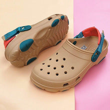 将图片加载到图库查看器,Womens Mens Sandals Summer Beach Shoes Casual Non-slip Clogs Couple Shoes Sport Sandals Slides Garden Clogs Shoes For Outdoor Classic Walking Clogs