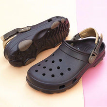 将图片加载到图库查看器,Womens Mens Sandals Summer Beach Shoes Casual Non-slip Clogs Couple Shoes Sport Sandals Slides Garden Clogs Shoes For Outdoor Classic Walking Clogs