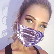 将图片加载到图库查看器,Women's Net Sun Diamond Mask