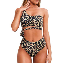 将图片加载到图库查看器,Women's One Shoulder High Waist Bikini