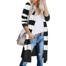 Load image into Gallery viewer, Women’s Open Front Long Cardigan Long Sleeves Lightweight Knit Fall Sweater