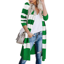 Load image into Gallery viewer, Women’s Open Front Long Cardigan Long Sleeves Lightweight Knit Fall Sweater