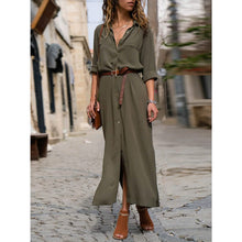 Load image into Gallery viewer, Women's Oversized Loose Shirt Dress