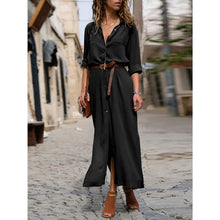 Load image into Gallery viewer, Women's Oversized Loose Shirt Dress