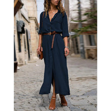 Load image into Gallery viewer, Women's Oversized Loose Shirt Dress