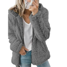 Load image into Gallery viewer, Women's Plus Size Hoodie Coat Long Sleeve