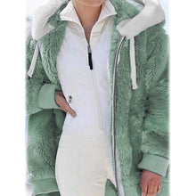 Load image into Gallery viewer, Women's Plus Size Hoodie Coat Long Sleeve