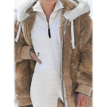 Load image into Gallery viewer, Women's Plus Size Hoodie Coat Long Sleeve