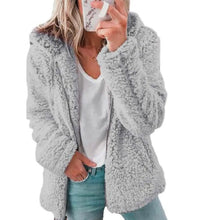 Load image into Gallery viewer, Women's Plus Size Hoodie Coat Long Sleeve