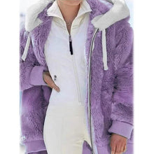 Load image into Gallery viewer, Women's Plus Size Hoodie Coat Long Sleeve