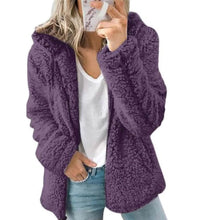 Load image into Gallery viewer, Women's Plus Size Hoodie Coat Long Sleeve