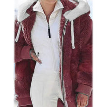 Load image into Gallery viewer, Women's Plus Size Hoodie Coat Long Sleeve