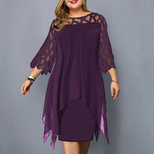 Load image into Gallery viewer, Women's Plus Size Solid Color Sheath Dress