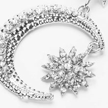 Load image into Gallery viewer, Women's Rhinestone Punk Earrings