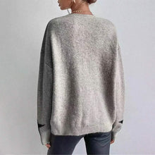 Load image into Gallery viewer, Women's Ribbed Knit Pullover Sweater