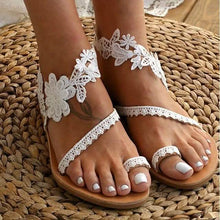 将图片加载到图库查看器,Women's Sandals Flat Heel Open Toe