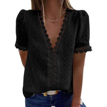 将图片加载到图库查看器,Women's Sexy Lace V-Neck Top