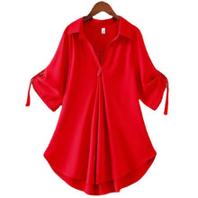 将图片加载到图库查看器,Women's Shirt Solid Color Top