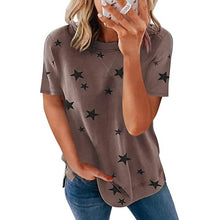 将图片加载到图库查看器,Women's Short Sleeve Crewneck T-Shirt