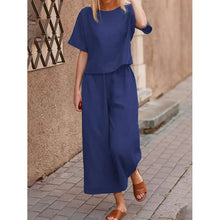 Load image into Gallery viewer, Women's Simple Fashion Comfortable Homewear Set