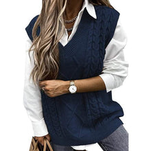 将图片加载到图库查看器,Women's Sleeveless Sweater Vest Top