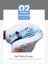将图片加载到图库查看器,Womens Slip-On Quick Dry Water Clogs Shoes Beach Sandals Lightweight Breathable Bathroom Garden Clogs Shoes Summer Breathable Mesh Sandals Beach Footwear Anti-Slip Slippers Quick Drying Sandals