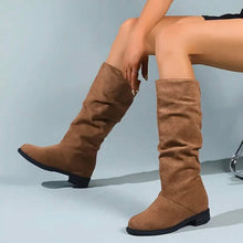Load image into Gallery viewer, Women's Slouchy Mid Calf Boots