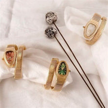 Load image into Gallery viewer, Women's Snake Shape Luxury Wrist Watch