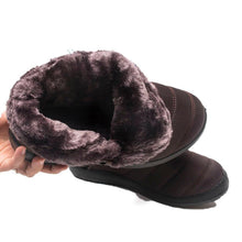 Load image into Gallery viewer, Womens Snow Boots Ankle Hook Look Fur Plush Inside Waterproof Down Winter Boots Shoes Winter Snow Boots Fur Lined Warm Ankle Boots Slip On Waterproof Outdoor Sport Booties
