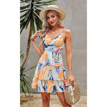 将图片加载到图库查看器,Women's Spaghetti Strap Backless Dress