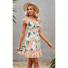 将图片加载到图库查看器,Women's Spaghetti Strap Backless Dress