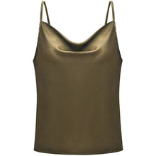 Load image into Gallery viewer, Women's Spaghetti Strap V-Neck Satin Suspender
