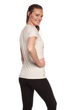Load image into Gallery viewer, Women's Spun Bamboo Logo Bamboo Viscose/Organic Cotton T-Shirt