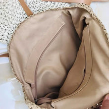将图片加载到图库查看器,Women's Straw Tote Bag Boho Style