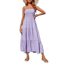 Load image into Gallery viewer, Women's Summer Boho Sleeveless Maxi Dress