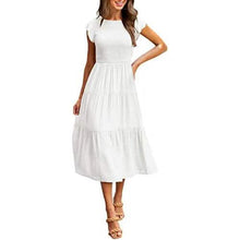 Load image into Gallery viewer, Women's Summer Casual Tiered A-Line Dress