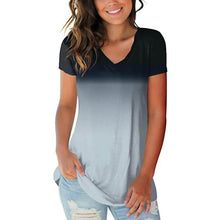 Load image into Gallery viewer, Women's Summer Tie Dye Short Sleeve T-Shirt