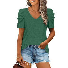 Load image into Gallery viewer, Women's Summer V-Neck Casual T-Shirt