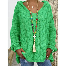 将图片加载到图库查看器,Women's Sweater Oversized Pullover Jumper Knitted Solid Color