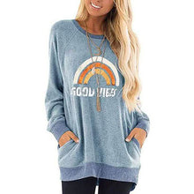 Load image into Gallery viewer, Women's Sweatshirt Plus Size Tunic Top
