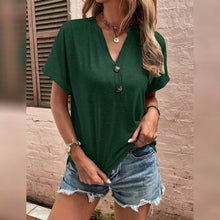 Load image into Gallery viewer, Women's T shirt V Neck
