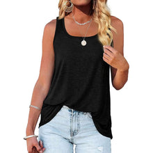 将图片加载到图库查看器,Women's Tank Top Casual Basic Square Neck