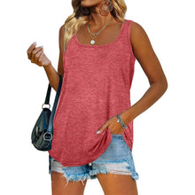 将图片加载到图库查看器,Women's Tank Top Casual Basic Square Neck