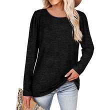 Load image into Gallery viewer, Womens Tops V Neck Summer Petal Sleeve Casual Tshirts
