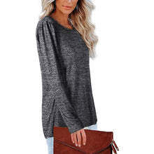 Load image into Gallery viewer, Womens Tops V Neck Summer Petal Sleeve Casual Tshirts