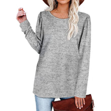 Load image into Gallery viewer, Womens Tops V Neck Summer Petal Sleeve Casual Tshirts