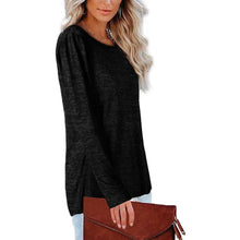 Load image into Gallery viewer, Womens Tops V Neck Summer Petal Sleeve Casual Tshirts