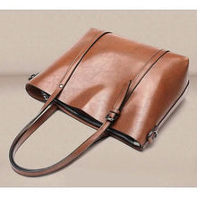Load image into Gallery viewer, Women's Tote Shoulder Bag PU Leather