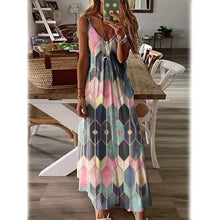 Load image into Gallery viewer, Women's V-Neck Elegant Casual Dress