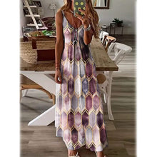 Load image into Gallery viewer, Women's V-Neck Elegant Casual Dress